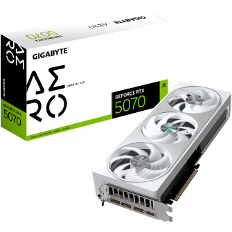 Placa video GIGABYTE GeForce RTX™ 5070 AERO OC, 12GB GDDR7, 192-bit