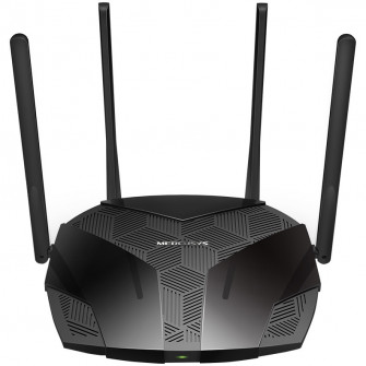 Router Wireless Mercusys MR70X Wi-Fi 6 Dual-Band Gigabit AX1800, OFDMA, MU-MIMO, Beamforming, Control Parental, WPA3, QoS, Mod Access Point, IPv6, Suport VPN