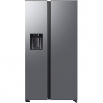 Side by side Samsung RS70F64KDTEO, 640 l, SmartThings AI Energy, Full No Frost, Mono & Metal Cooling, Dozator de apa/gheata, Compresor Digital Inverter, Clasa D, H 178.4 cm, Inox