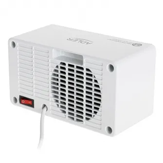 Aeroterma Ceramica, Adler, AD7746, Portabil, Cu 2 Trepte De Caldura, Termostat Reglabil Si Sistem De Protectie La Supraincalzire, 700 W, 1000 W, Alb/Negru