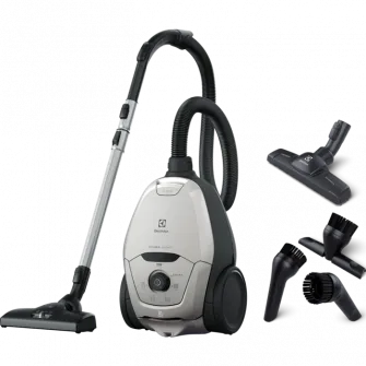 Aspirator cu sac, Electrolux, Gri/Negru