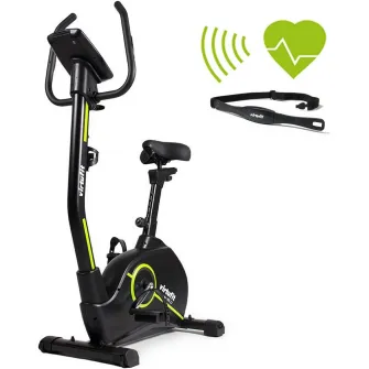 Bicicleta de exercitii VirtuFit HTR 2.1, greutate volanta 20kg, masa maxima utilizator 150kg, 24 programe