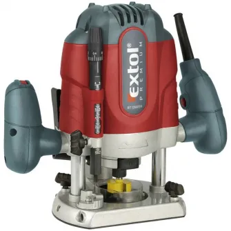Masina de frezat, Extol, 1200 W, 28000 rpm, Rosu/Gri