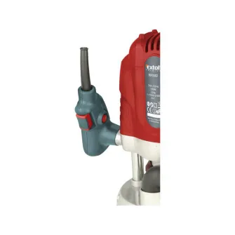 Masina de frezat, Extol, 1200 W, 28000 rpm, Rosu/Gri