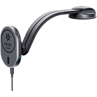 Suport Auto Celly Parbriz/Bord cu Brat Magnetic Magsafe cu incarcare Wireless 15W