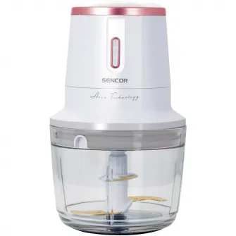 Tocator fara fir, Sencor, SCB 9000WH, 2 viteze, 500 ml, Alb