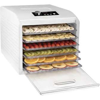 Uscator fructe/legume, Sencor, 500 W, Alb