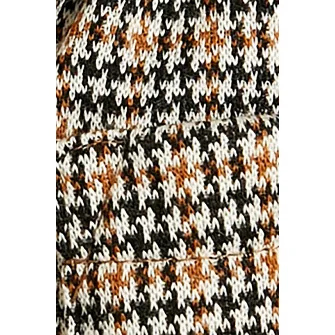 KOTON, Salopeta lunga cu model herringbone, Gri, 74-80 CM
