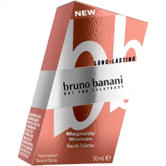 Apa de toaleta Bruno Banani Magnetic Woman, Femei, 30 ml
