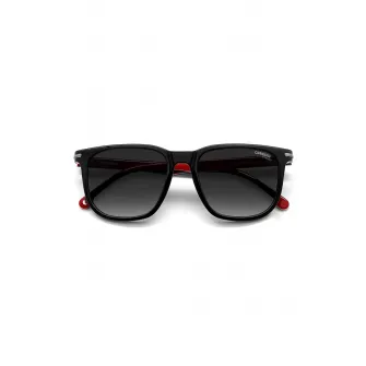 Carrera, Ochelari de soare unisex cu lentile in degrade, Negru, 54-18-145