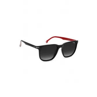 Carrera, Ochelari de soare unisex cu lentile in degrade, Negru, 54-18-145