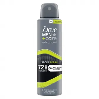 Deodorant Dove Men+Care Advanced Care Spray Sport Fresh, 150 ml