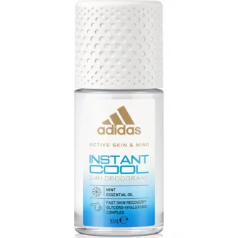 Deodorant roll-on Adidas Instant Cool, 50 ml
