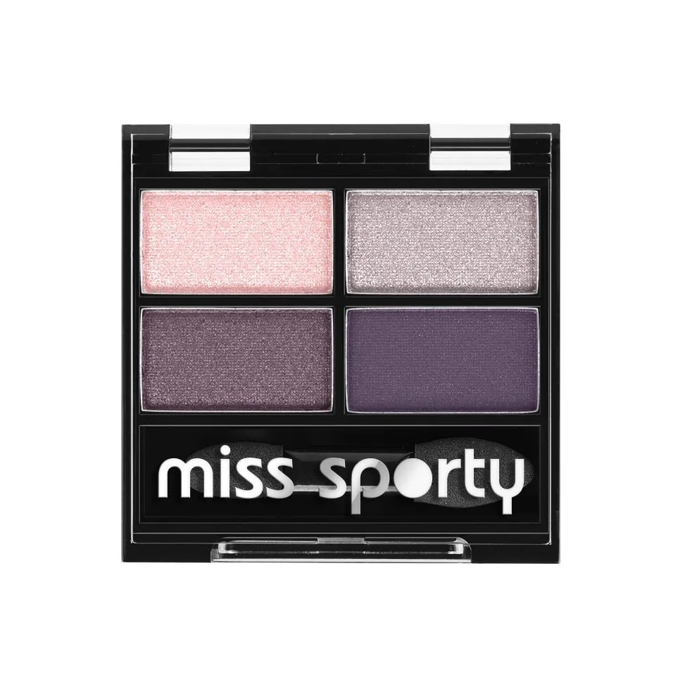 Fard de pleoape Miss Sporty Studio Color Quattro 402 Smoky Green Eyes, 5 g