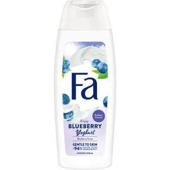 Gel de dus Fa Yoghurt cu afine, Femei, 400 ml