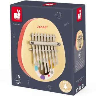 Instrument muzical din lemn Janod - Kalimba