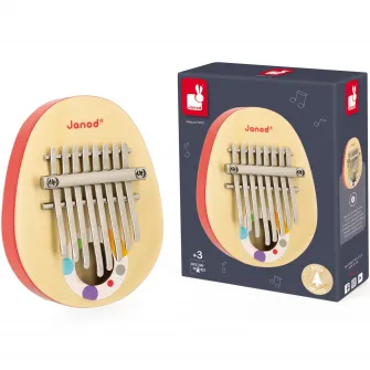 Instrument muzical din lemn Janod - Kalimba