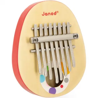 Instrument muzical din lemn Janod - Kalimba