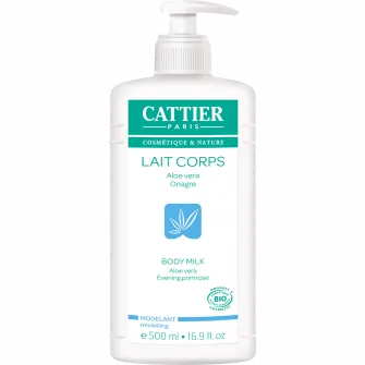Lapte de corp fermitate/tonifiere Cattier, aloe vera si primula, 500 ml