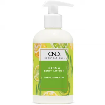 Lotiune CND Scentsation Citrus  Green Tea Pentru Hidratare 245 mL