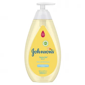 Lotiune de spalare si sampon Johnsons Baby 2in1 Top-to-Toe, 500ml
