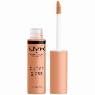 Luciu de buze NYX PM Butter Gloss 13 Fortune Cookie, 8 ml