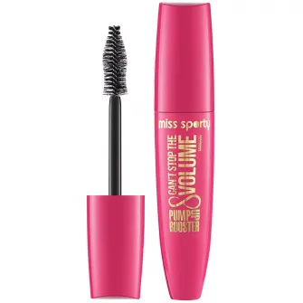 Mascara Miss Sporty Pump Up Booster Cant Stop The Volume Black, 12 ml