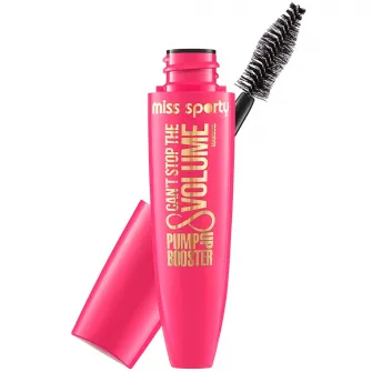 Mascara Miss Sporty Pump Up Booster Cant Stop The Volume Black, 12 ml