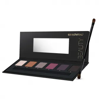 Paleta fard de ochi Gerovital Beauty, Rose, 7.2 g