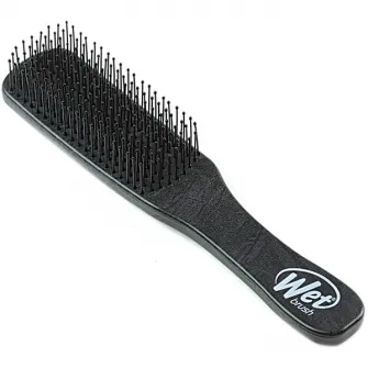 Perie de par Wet Brush Men, pentru barbati, Black Leather
