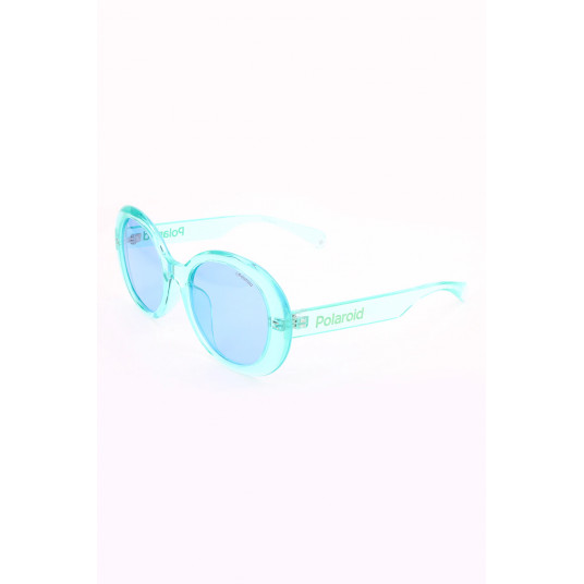Opponent Romance Executable Polaroid, Ochelari de soare polarizati cu lentile ovale, Albastru aqua, 53-21-145 Opponent Romance Executable Polaroid, Ochelari de soare polarizati cu lentile ovale, Albastru aqua, 53-21-145