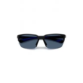 Polaroid, Ochelari de soare polarizati unisex, Negru, Albastru, 65-11-140
