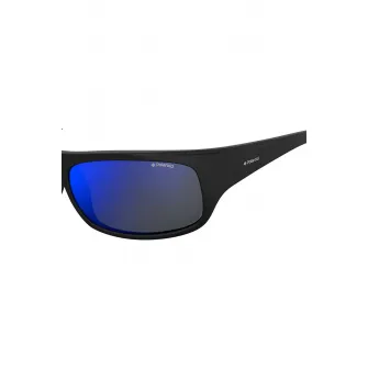 Polaroid, Ochelari de soare unisex cu lentile polarizate uni, Negru, 66-18-125