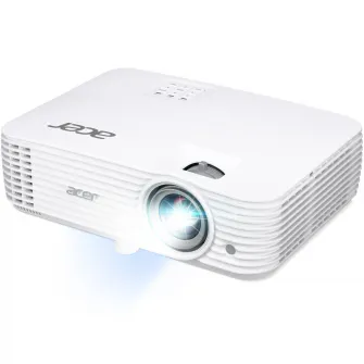 Videoproiector Acer H6555BDKi, FHD 1920* 1080, up to WUXGA 1920* 1200, 4.500 lumeni/ 3.600 lumeni ECO, 16:9/ 4:3, 10.000:1, Wireless dongle, WirelessProjection-Kit (UWA5) inclus, DLP 3D ready HDMI, Alb