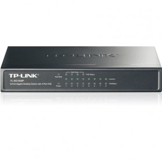 Switch TP-LINK TL-SG1008P, 8 x 10/100/1000 Mbps