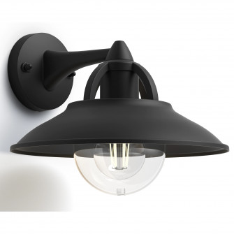 Aplica pentru exterior Philips Cormorant, E27, IP44, Al