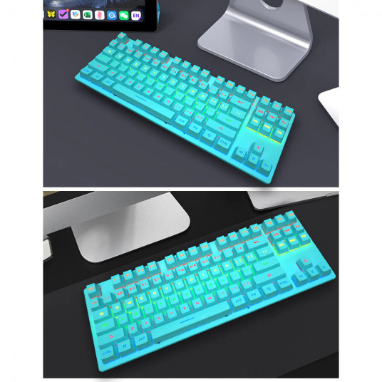 wallet Massacre liar Tastatura mecanica K 550 Blue Pacific 87 taste ,7 moduri iluminare led, Usb, Rgb, culoare albastru wallet Massacre liar Tastatura mecanica K 550 Blue Pacific 87 taste ,7 moduri iluminare led, Usb, Rgb, culoare albastru