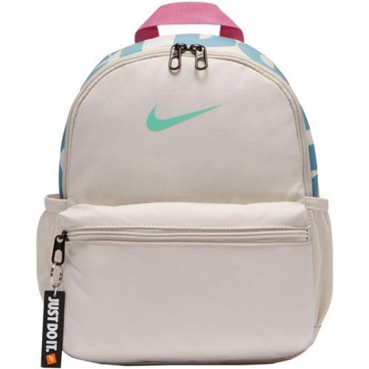 sportivnyj mini ryukzak nike brasilia jdi korichnevyj cvet orewood chernyj izumrudnaya vstavka