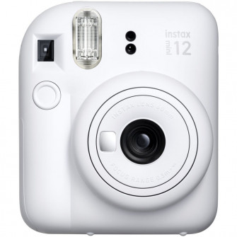 Aparat foto instant Fujifilm Instax Mini 12 Clay White