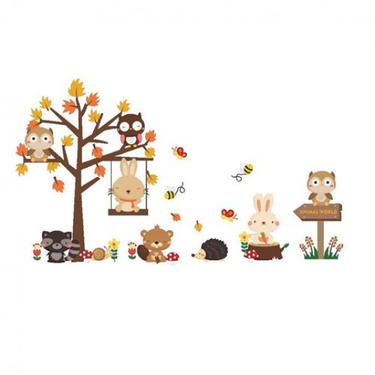 handy Competitors Imprisonment Sticker decorativ, MOUTON MAISON DECO, Animale, Copac, Toamna, 140 x 80 cm handy Competitors Imprisonment Sticker decorativ, MOUTON MAISON DECO, Animale, Copac, Toamna, 140 x 80 cm