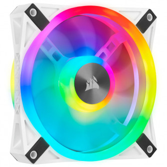 Ventilator Corsair iCUE QL120 RGB 120mm RGB PWM White