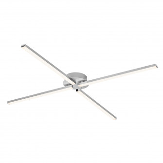 Lustra LED integrat Briloner Leuchen GO LED, 4 brate aj
