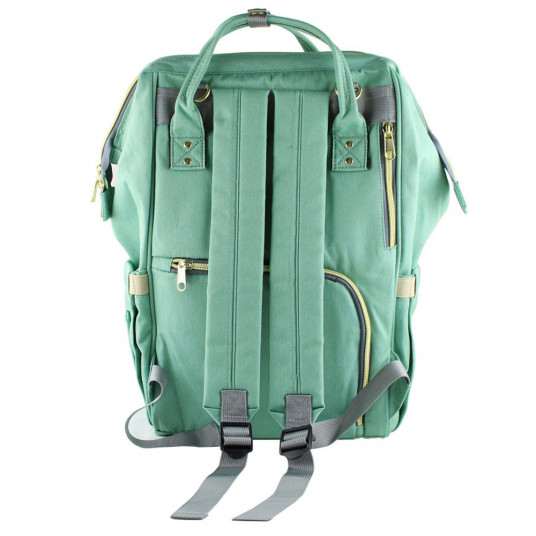Geanta Rucsac Pentru Bebelusi Mamici Si Copii Qindu Verde 42 X 27 X 21 Cm