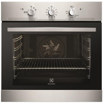 Cuptor incorporabil Electrolux EOG2102AOX, Gaz, Multifunctional, 68 l, Autocuratare catalitica, Grill, Clasa A+, Inox antiamprenta