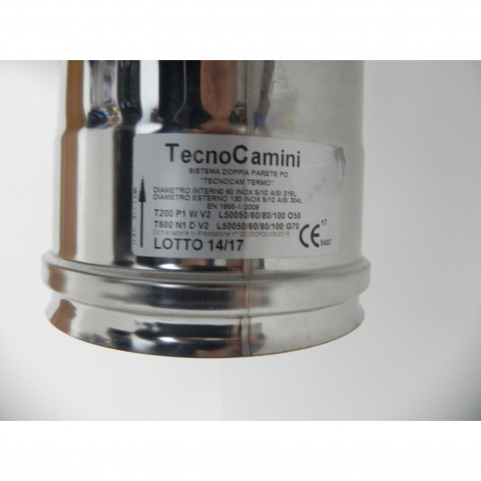 Cos De Fum Inox 100 Cm