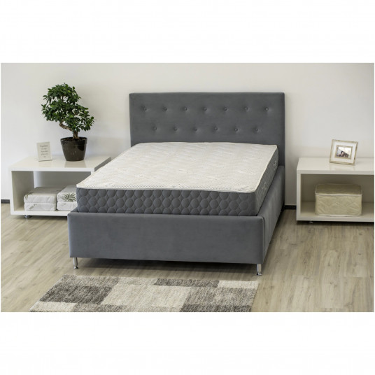 Saltea Kring Queen 8+8+5+2cm, 4D, Superortopedic, 140x200 cm, Inaltime 23 cm,  5 cm spuma cu memorie, 7 zone de confort