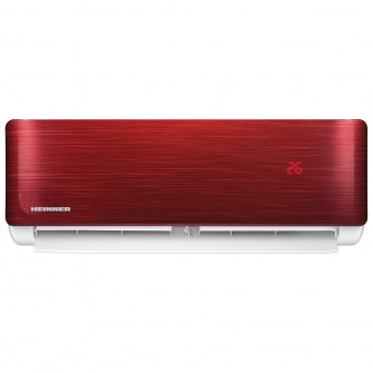 Aparat de aer conditionat HEINNER Corona 12000 BTU Wi-Fi, Clasa A++, Functie incalzire, Functie ECO, Follow me, R32, HAC-CO12WFN-RD, Rosu