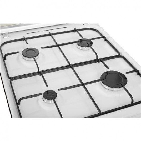 Stationary Polite Survive Aragaz Indesit IS5G1PMWE, 4 arzatoare, Gaz, Aprindere electrica, Capac de sticla, 50 cm, Alb Stationary Polite Survive Aragaz Indesit IS5G1PMWE, 4 arzatoare, Gaz, Aprindere electrica, Capac de sticla, 50 cm, Alb
