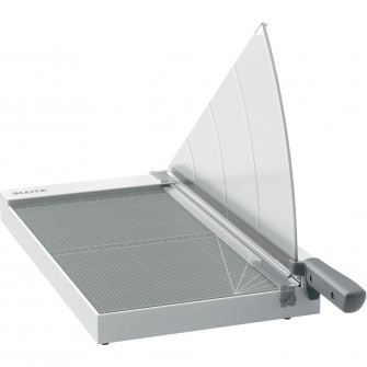 Ghilotina Leitz Home Office Precision, A3, 10 coli, indicator laser inclus, gri