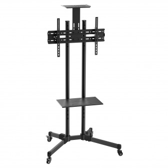 Мобильная подставка под ТВ A+ SML28B, регулируемая, 37"-80", Черный